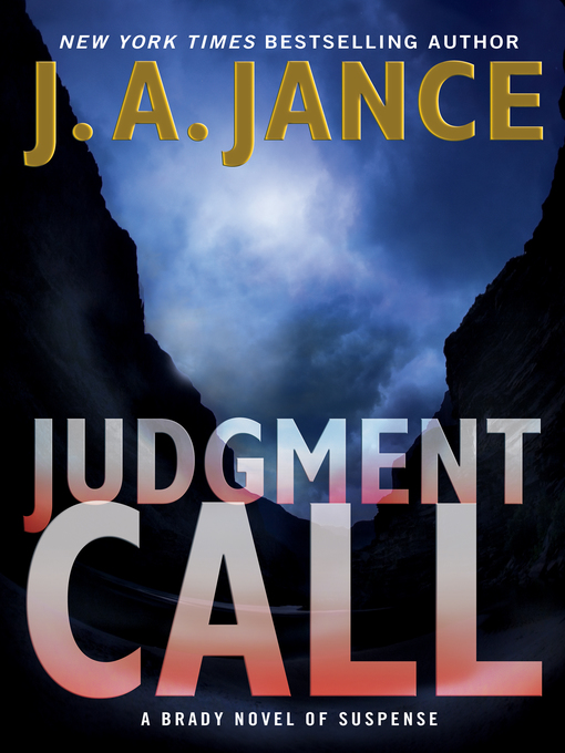 Title details for Judgment Call by J. A. Jance - Wait list